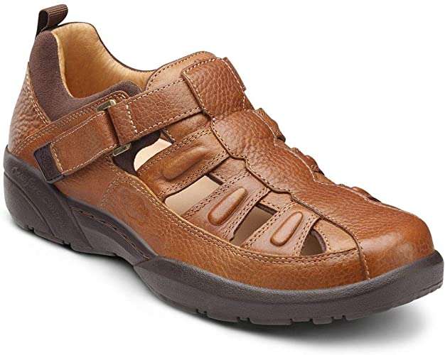 Dr. Comfort Fisherman Men's Therapeutic Diabetic Extra Depth Sandal for Walking All Day