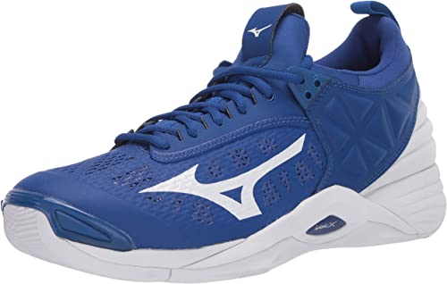 Mizuno Men's Wave Momentum Indoor Court Shoe for Flat Feet