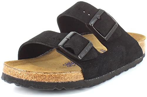 Birkenstock Men's Arizona Soft Footbed-Suede sandals for Overweight Men and Women
