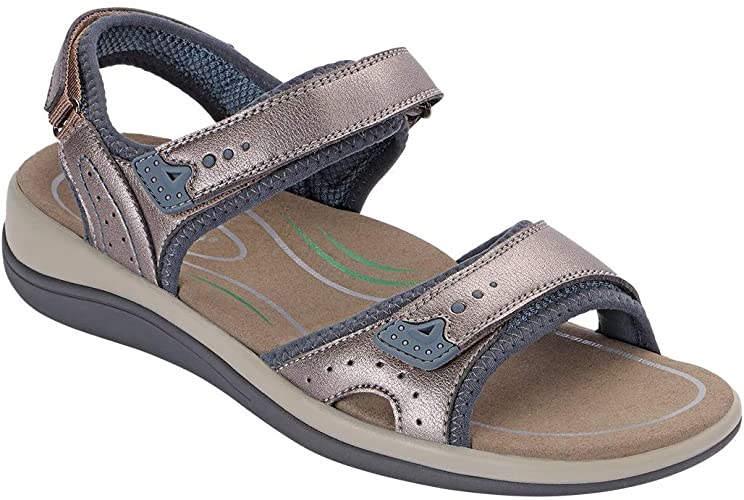 Orthopedic Diabetic Arch Support Women's Orthotic Sandals for Knee Pain